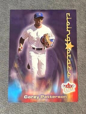 2002 Ultra Rising Stars #15 Corey Patterson Baseball Card